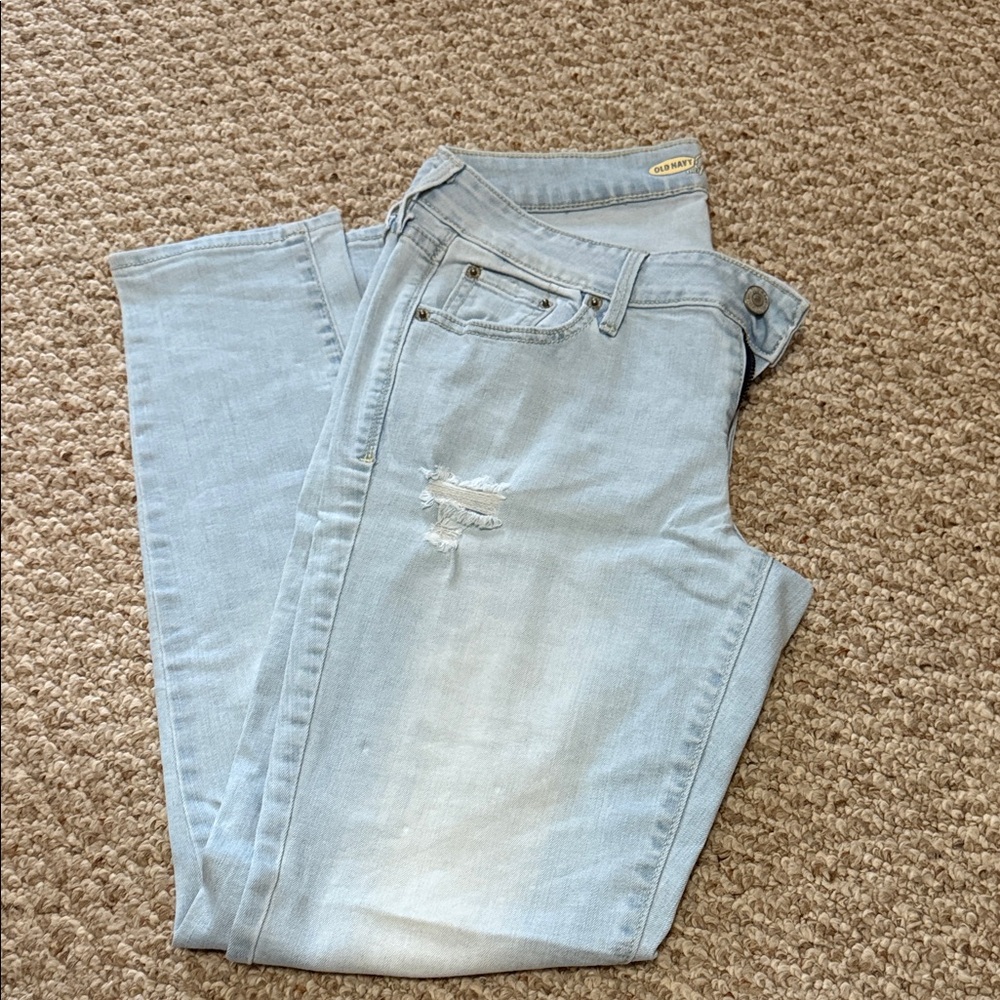 Old Navy Light Blue Skinny Jeans